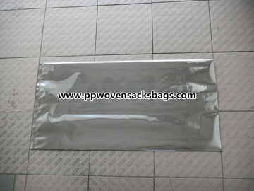 Food Grade Perak Aluminium Foil Kemasan Tas Stand Up kantong dengan Kustom Percetakan