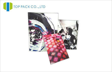 Colorful Printed Stand Up Tas Plastik Laminasi Foil Ziplock 120mic