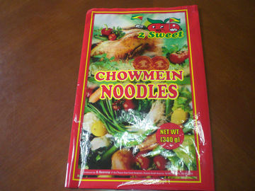 Chowmein Noodles Packaging, Food Grade Pouch Tas Kustom 340g