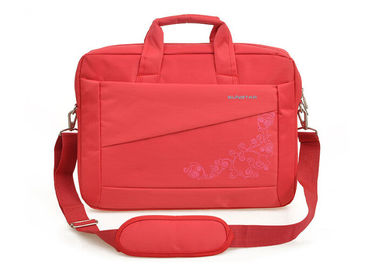 Gaya Nylon 14 inch tas laptop dengan adjustable empuk tali bahu
