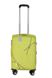 24 &quot;bepergian lembut tas rol bagasi hijau roda ransel koper untuk wanita