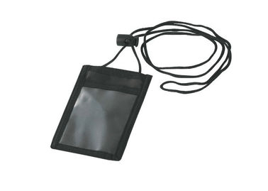 Pemegang tas terbuka vertikal dan horisontal tas Nama Conference Badge pouch dengan kabel 30327