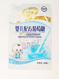 PET / PE Bayi Berdiri makanan dapat digunakan kembali kantong, sisi moncong kantong