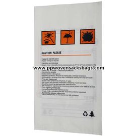 Polyethylene Custom Packaging Bags untuk Senyawa Senyawa Sintetis 25kg ~ 50kg