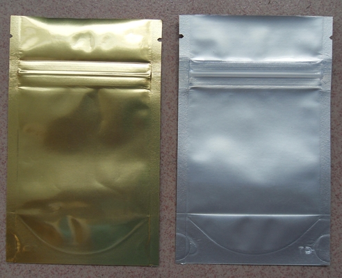 Aluminium Foil Ziplock Bags Stand Up Kantung Kemasan Untuk Bibit