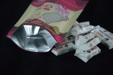 Kemasan Plastik Snack Food Stand Up Pouch Tas Daur Ulang Gunakan