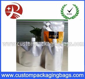 Custom Made Stand Up Tas / Aluminium Foil Spout kantong Untuk Cream