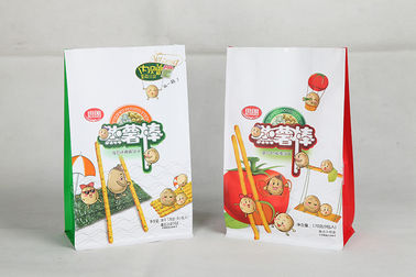 Multilayer Laminated Daur Ulang datar Bawah Pouch Snack Food Packaging