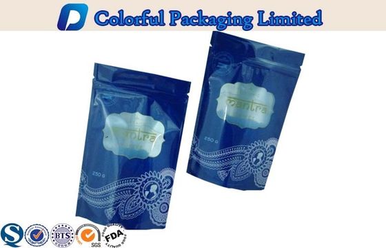Matt Percetakan kantong / Resealable Stand Up kantong / Plastik Ziplock Bag Dengan Jendela