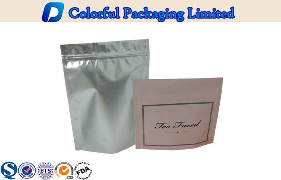 250g, 500g Aluminium Matte Black Berdiri Pouch Untuk Teh / Kopi Packing