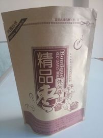Food grade kertas kraft Stand Up Pouch, Tanggal Merah kemasan tas doypack