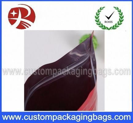 Berdiri aluminium Foil kantung dengan Zipper / aluminium Foil Zip Lock kantong