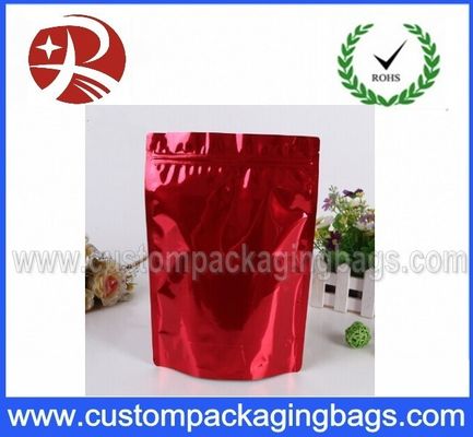 Berdiri aluminium Foil kantung dengan Zipper / aluminium Foil Zip Lock kantong
