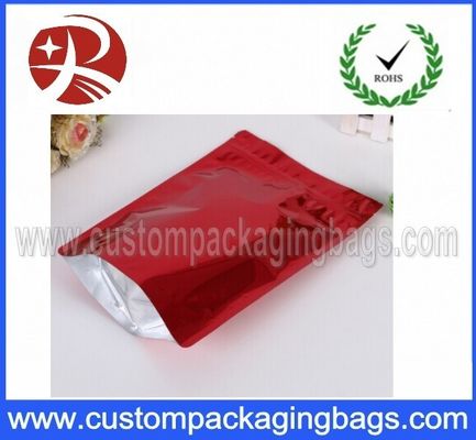 Berdiri aluminium Foil kantung dengan Zipper / aluminium Foil Zip Lock kantong