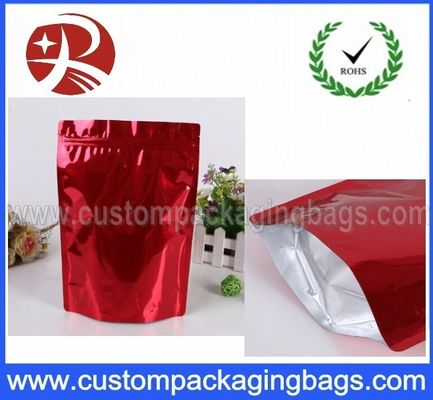 Berdiri aluminium Foil kantung dengan Zipper / aluminium Foil Zip Lock kantong