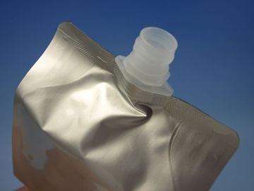 Dilaminasi aluminium foil Stand Up Pouch Dengan Spout 250ml, minum Pouch