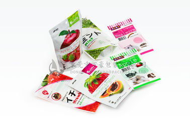 Disesuaikan Warna Printed Plastik Stand Up Pouch Tas, Pet Food Bag Dengan Ziplock