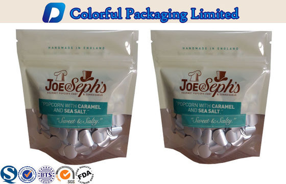 Eco-friendly berdiri Up Pouch, Makanan Kemasan Bag dengan Ziplock