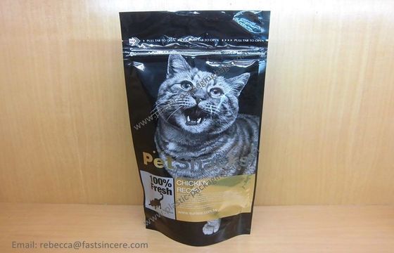 Makanan Ziplock Stand Up Pouches Jendela Jendela Transparan Bisa Digunakan Kembali