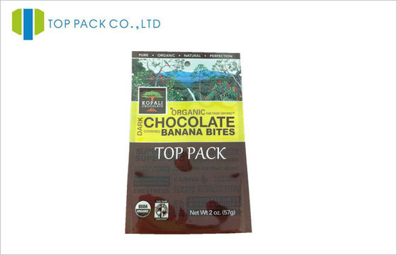 Ziplock Printed Laminating Pouch Food Grade, Hanging Lubang Bawah Terbuka