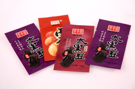 Makanan Cepat Saji kustom Flexible Packaging Laminated Pouch, Plastik Container