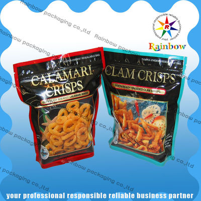 Plastik Soft Printed Laminated Pouch Kemasan, Cookie Reclosable Kemasan Bag