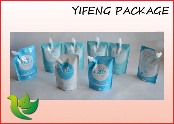 Rambut memperlakukan Stand Up kantung Doy Pack dengan disesuaikan pencetakan Logo