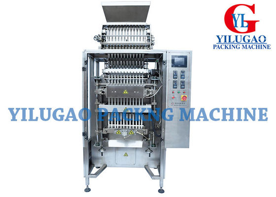 Efisiensi tinggi Plastik Tongkat Kopi Form Packing Machine Isi Seal Pouch Machine