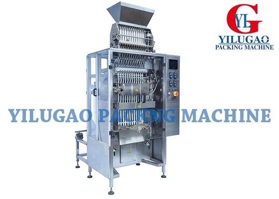 Efisiensi tinggi Plastik Tongkat Kopi Form Packing Machine Isi Seal Pouch Machine