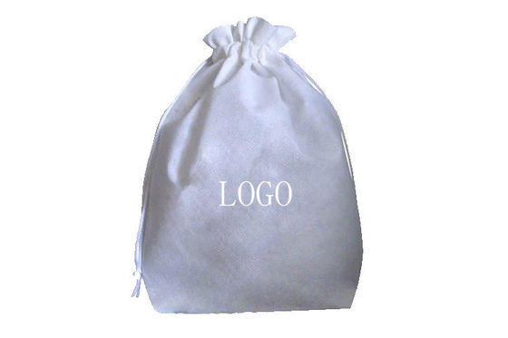 Hijau Lucu Tas Laminated Nonwoven Belanja Untuk Sayuran Logo Percetakan