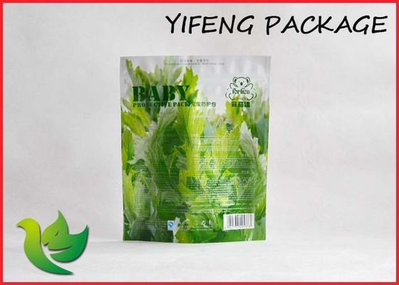 Plastik Stand Up Pouch Zipper Dengan Batal depan, resistensi Oksigen