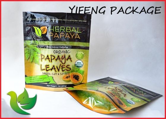 Rempah-rempah bubuk herbal plastik Stand Up kantung, Kemasan kantong
