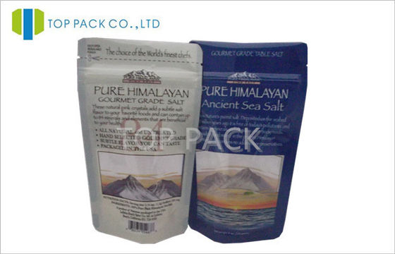 Diisi ramah lingkungan dicetak plastik kantong PET / PE Bawah Gusset