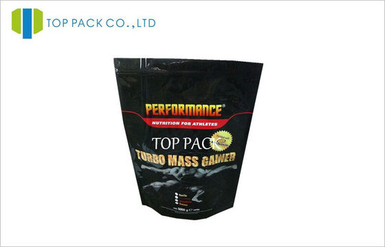 Portabel Stand Up Plastik Makanan Tas, Waterproof Nut Kemasan Bags