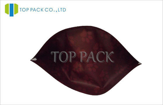 100g Pet Food Perlakukan Printed Stand Up kantong Batal Jendela Foil dalam