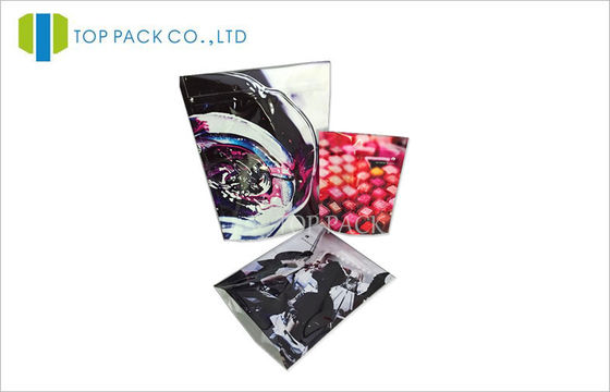 Colorful Printed Stand Up Tas Plastik Laminasi Foil Ziplock 120mic