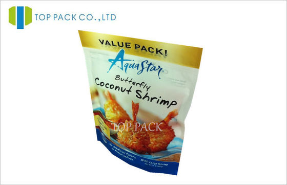 Laminated Foil Dicetak Stand Up Tas, Reclosable dimasak tas Makanan