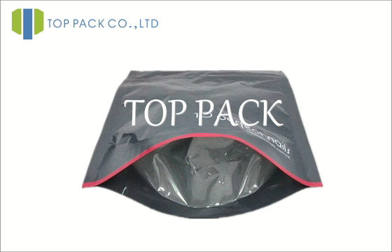 Kopi Printed Stand Up Tas Dengan Zip Lock PET / AL / PE Multilayer Laminated
