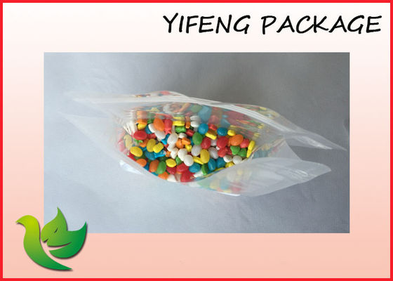 Transparan Bawah reusable makanan kantong datar Biodegradable, 250g