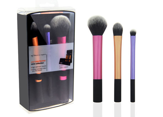 Datar Makeup Travel Top Brush Set / Swasta Label Makeup brushes Dengan Portabel Pouch