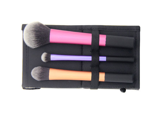 Datar Makeup Travel Top Brush Set / Swasta Label Makeup brushes Dengan Portabel Pouch