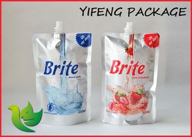 Kustom Percetakan Spout Pouch Bag Berdiri Untuk Juice, 200ml - 500ml