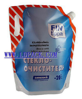 Disesuaikan Tinggi Barrier Stand Up Pouch Spout Big Kapasitas untuk Liquid
