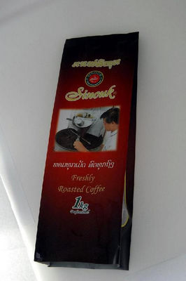 Kemasan Tas dilaminasi Bahan 1kg kopi Untuk Freshly Roasted Coffee