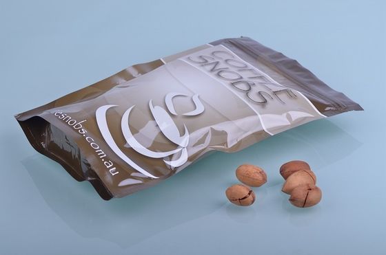 250g Valve Bawah Gusset Blok Bawah Tas, Peracikan Kemasan Bags Coffee