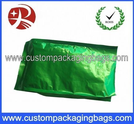 Kemasan Tas hijau Side Gusset Aluminium Foil kopi dengan Hot Seal