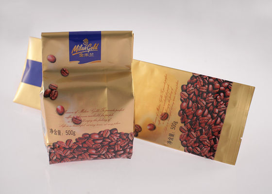 Thermal Sealing Laminated Makanan Kemasan Fleksibel Pouch Untuk Kopi, Teh Celup