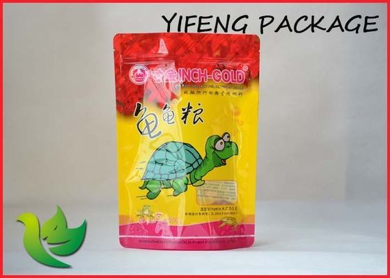 Pet Food Packaging Zip Lock Tas Plastik untuk Makanan Kemasan Standup