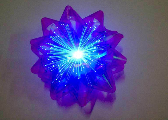 3.5inch Iridescent LED Ribbon Bowin untuk Hadiah kemasan dan dekorasi Natal