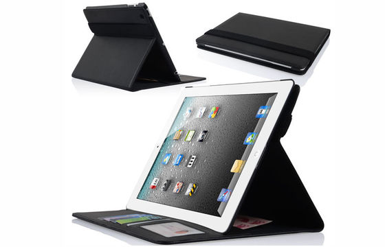 Dompet Gaya ipad2 / ipad3 / ipad4 Tablet PC Kulit Kasus dengan 7 kartu / slot uang